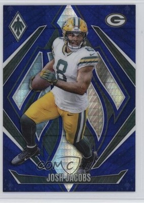 2024 Panini Phoenix Blue Hyper /70 Josh Jacobs #89 0b8m