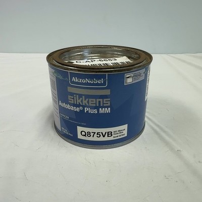 Sikkens 557943 Autobase Plus MM Q875VB SEC Midcoat Violet Blue Paint 500mL