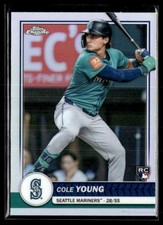 2026 Topps Chrome Flagship Collection Refractor #35 Cole Young Rookie RC