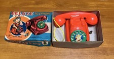 Showa Retro Telephone Toy Deluxe Telephone