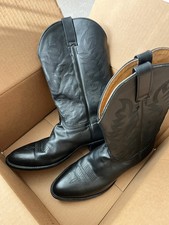 Cody James Men's 12EE Western Cowboy Boots Round Toe Leather Black