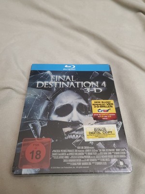 The Final Destination 4 - Blu Ray 3D / Blu Ray German Steelbook + English - New