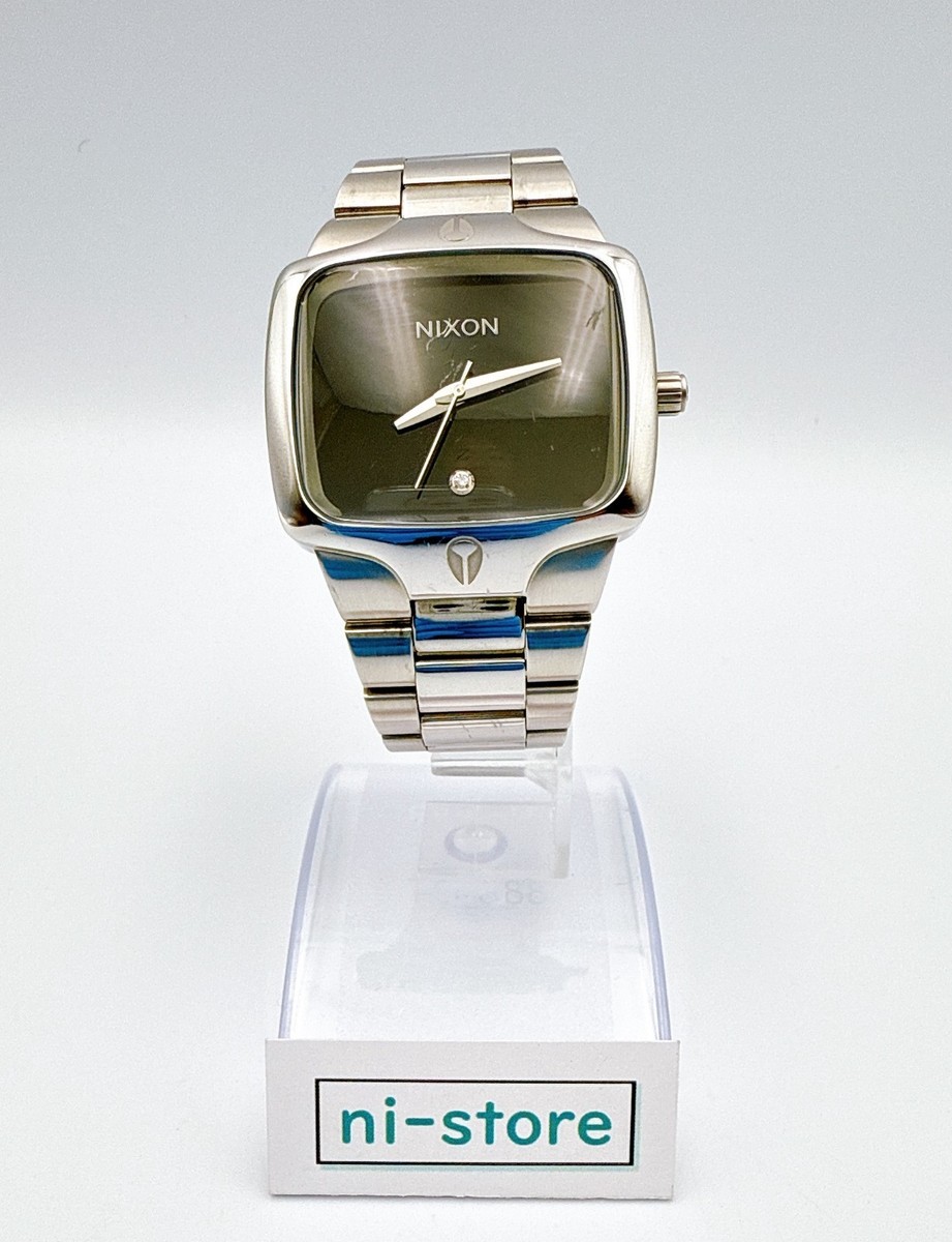 NIXON The Player Black Dial Quartz men's Watch New Battery Rank