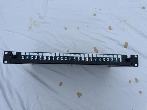 RS PRO Single Mode Duplex Fibre Optic PatchPanel With 24 Ports Populated, 1U