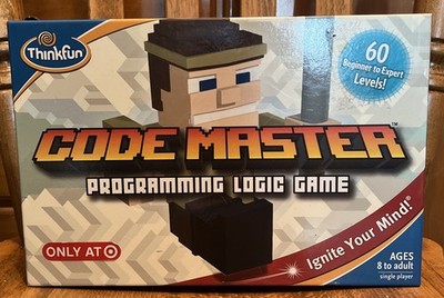 Code Master Programming Logic Game By Thinkfun 60 Levels New Sealed NIB Complete