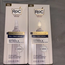 ROc Derm Correxion Fill + Treat Serum 0.5 fl oz New line Anti Aging Wrinkle 🔥