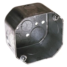 RACO 167 Electrical Octagon Box,21.5 cu. in. 2DDB4