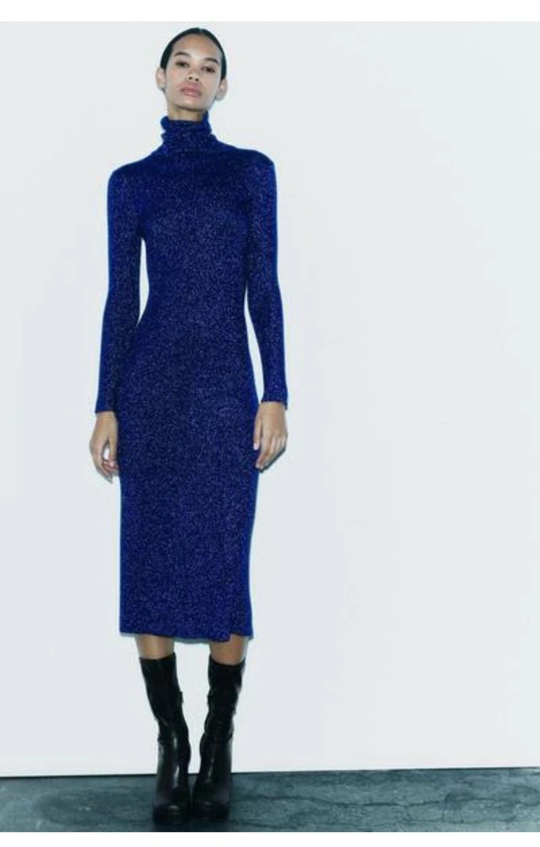 Zara Blue Dresses for Women for sale | eBay