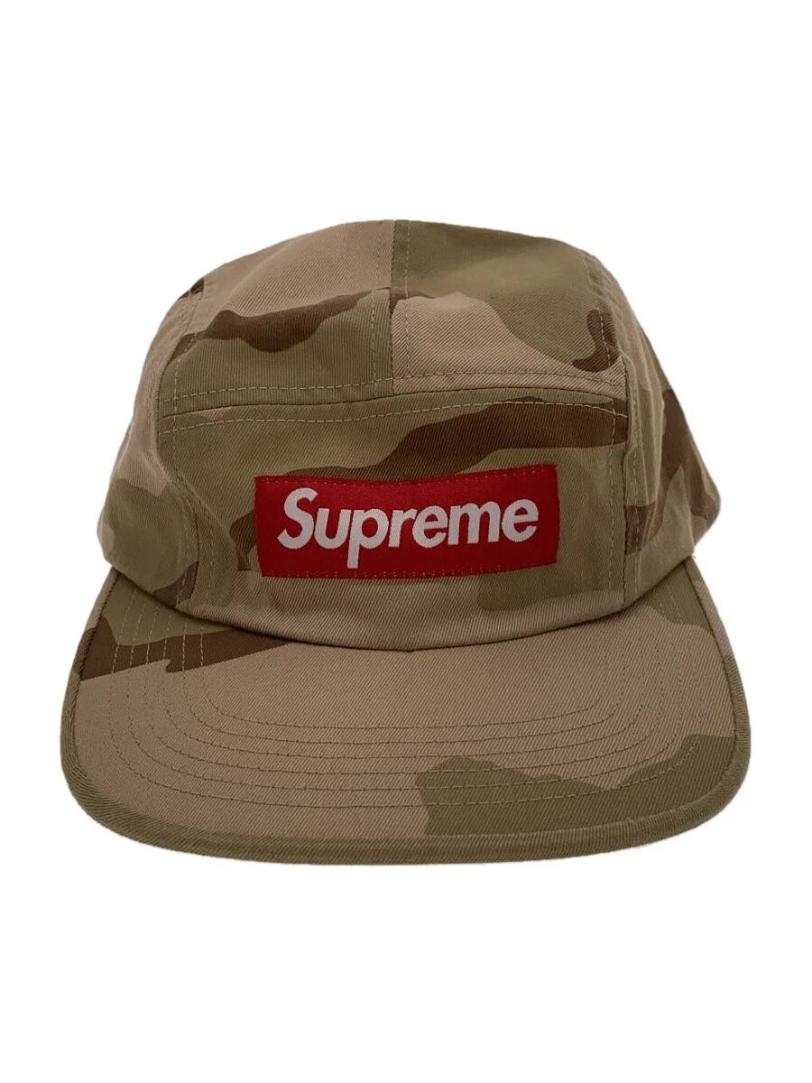 Casquette Supreme beige camouflage homme