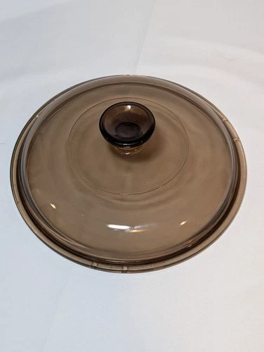 Vintage PYREX V-2.5-C Amber Vision Ware Replacement LID