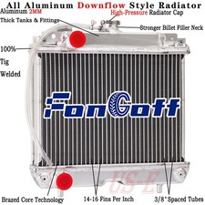 390612065 Aluminum Cooling Radiator For Kawasaki FD750D FD851D FD791D AM132932