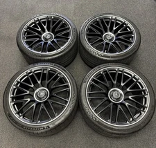 Mercedes AMG 21” GT 55 GT63 2dr Staggered Wheels Rims Tires OEM, TPMS, Like NEW