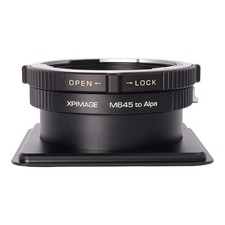 XPIMAGE Lens Mount Adapter Plate for Mamiya 645 Lens to ALPA 12 Camera