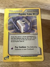 Psychic Cube 01 - REG - Pokémon TCG - Aquapolis - 132/147 - UNCOMMON on eBay