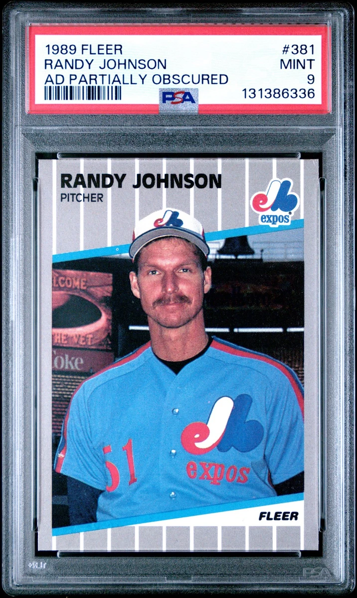 Fleer Randy Johnson Baseball Sports Trading Cards & Accessories