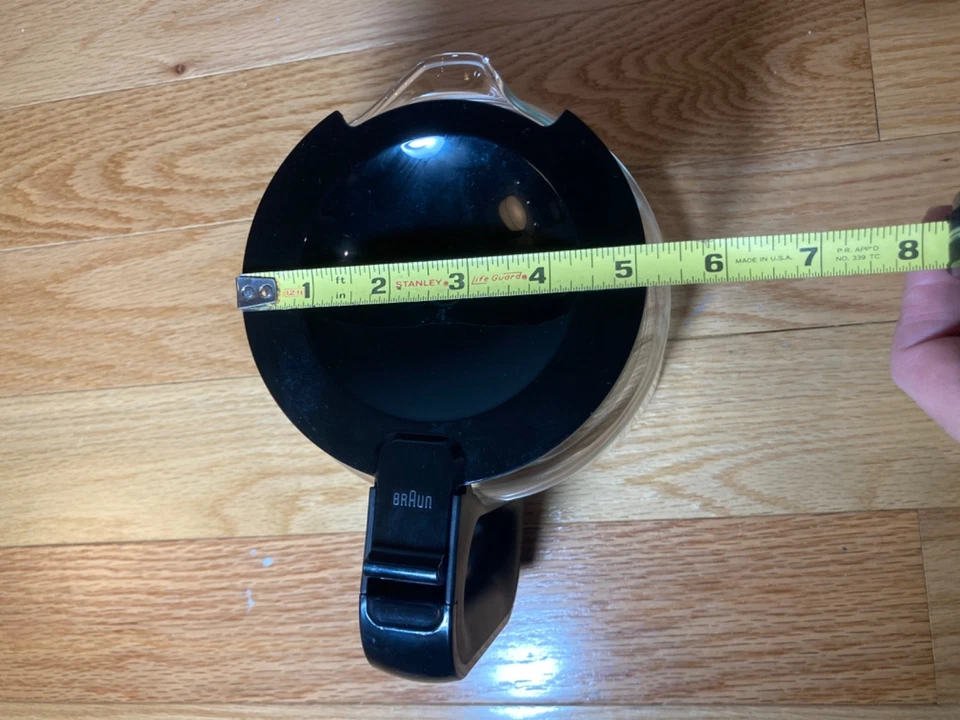 Braun BRSC005 Replacement Carafe for Braun Coffee Maker, Clear - Image 2 of 4