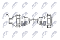 Nty Antriebswelle NPW-AU-079 FüR Audi Lamborghini