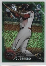 2016 Bowman Chrome Prospects Green Shimmer Refractor 89/99 Gabby Guerrero 9bx