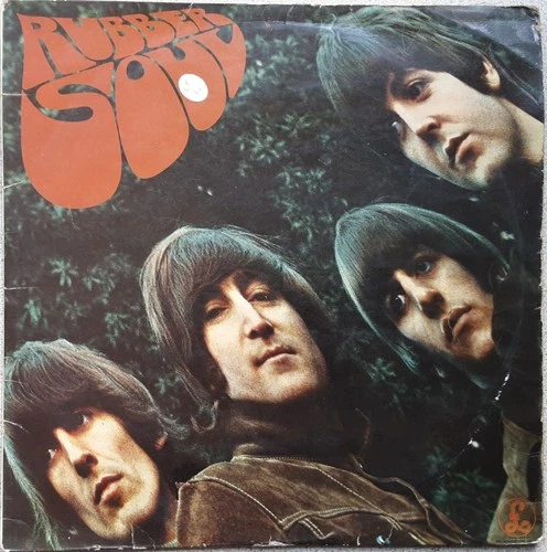 The Beatles RUBBER SOUL 12" Vinyl LP Parlophone PMC 1267 XEX 579 4 580 Good only