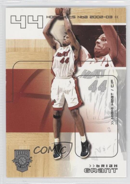 2002-03 Fleer Hot Shots Brian Grant #27 0s5
