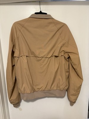 Vintage Baracuta by Van Heusen Jacket Mens 40R Tan Harrington 