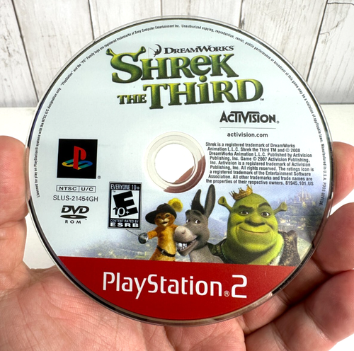 Shrek the Third RARE Greatest Hits *tested* Disc Only (Sony PlayStation 2, 2007)