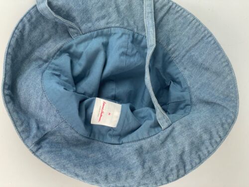 Cappello rack HANNA ANDERSSON bambina Chambray Rick *MEDIO 100% cotone con cravatte - Foto 2 di 3