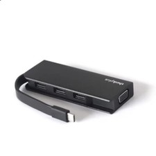 Original Lenovo Thinkplus USB-C to USB-A 3 Ports  VGA 4 in 1 Adapter Hub