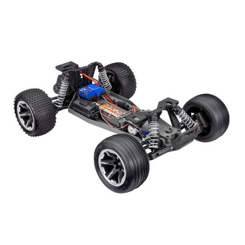 Traxxas 37254-8-ORNG Rustler orange 1:10 2WD StadiumTruck RTR Clipless Akku/Lade - Bild 2 von 4