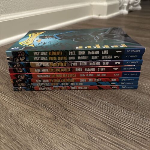 Nightwing Chuck Dixon Vol 1 2 3 4 5 6 7 8 1-8 TPB Complete Lot Set Full Run NEW - Picture 3 of 3