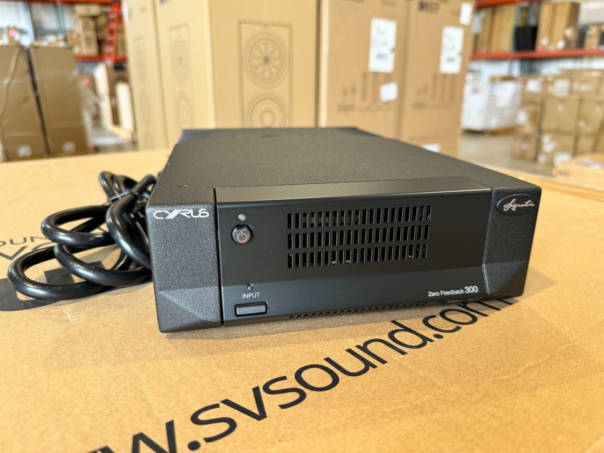 Two (2) Cyrus Audio MONO X 300 Signature Amplifiers DEMO