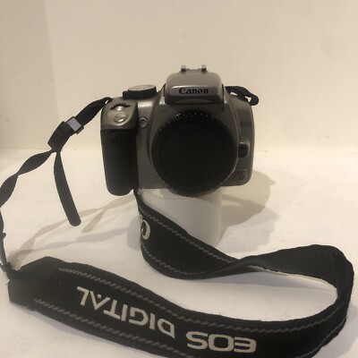 Canon EOS Digital Rebel XT 8.0MP Digital SLR DSLR Camera Body Only Untested