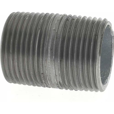 PIPE NIPPLE Galvanized 1-1/2'' Schedule 80 x CLOSE Thread Both End (TBE)