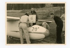 PHOTO photographie, un avion au sol planeur aviation militaires