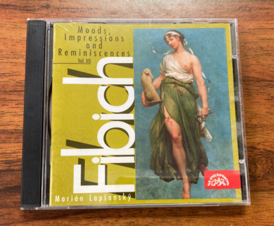 Fibich Moods Impressions and Reminiscences Vol. XII CD Marian Lapsansky Piano 12