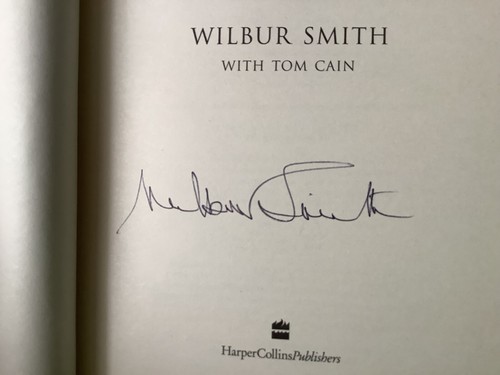 Wilbur Smith: Predator (Hardback 2016) Signed - Foto 5 di 11