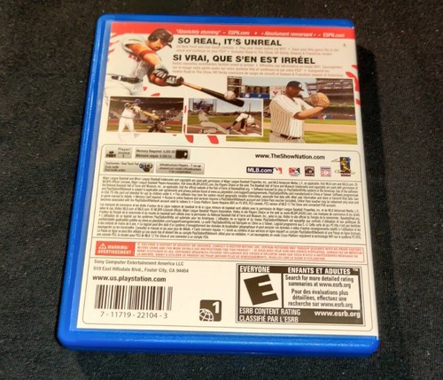 MLB The Show 12 Ps Vita (Jose Bautista Cover Variant) - Picture 2 of 3