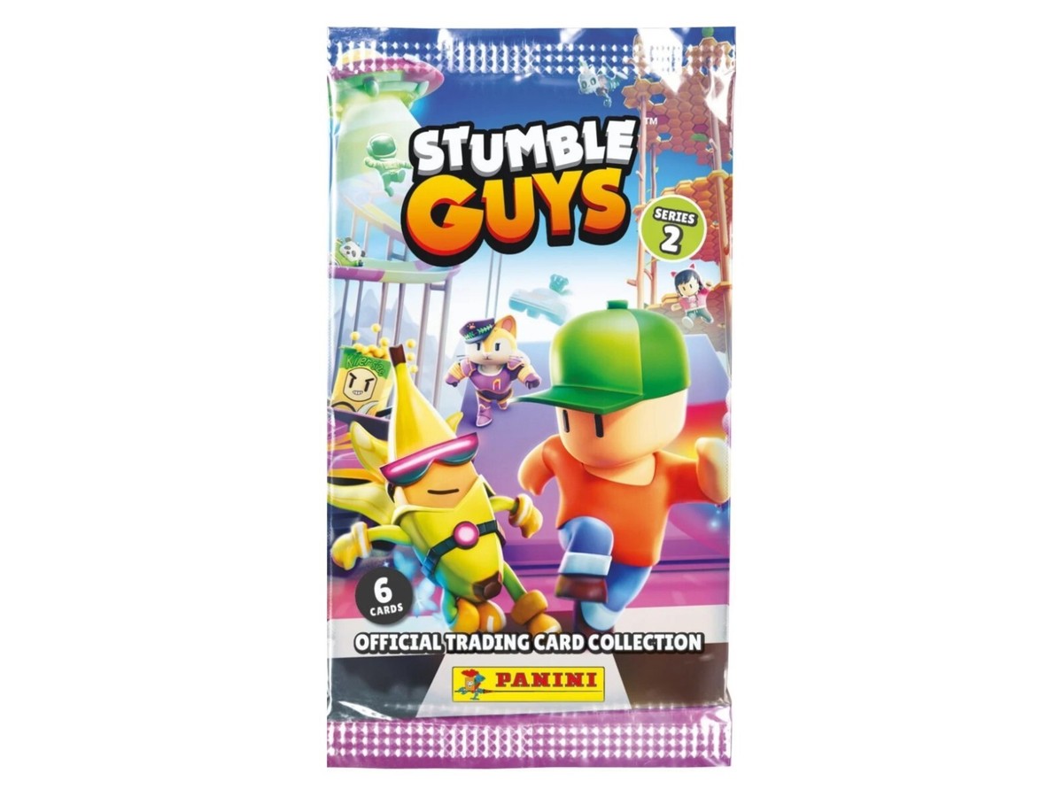 Stumble Guys – Cartes à Collectionner – 8 Enveloppes TC – Effets Métalliques Et Holographiques – Cadeau