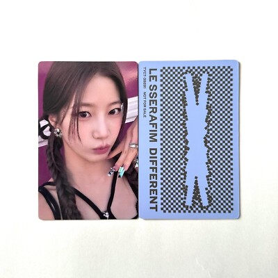 LE SSERAFIM] DIFFERENT / CD Album Photocard PC Chaewon | eBay