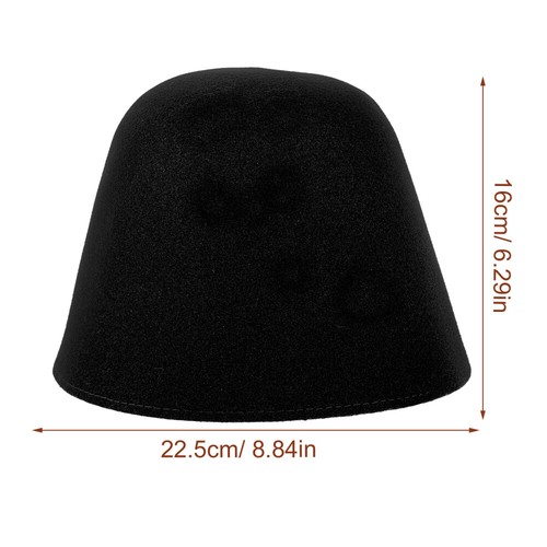 Felt Sauna Hat Thick Sauna Hat Water Absorbent Sauna Hat Breathable Sauna Felt - Picture 3 of 12