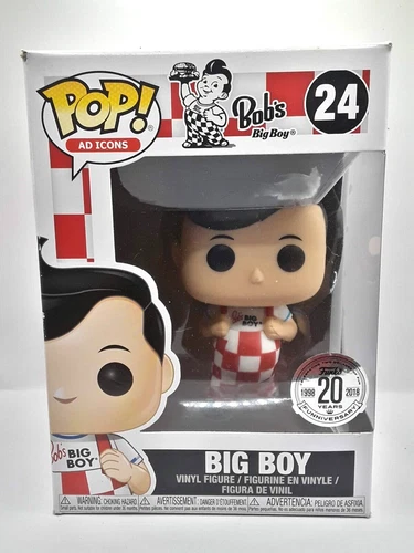 FUNKO POP! AD ICONS BIG BOY 24 Funko Funniversary Bobs Big Boy Vinyl Figure NIB