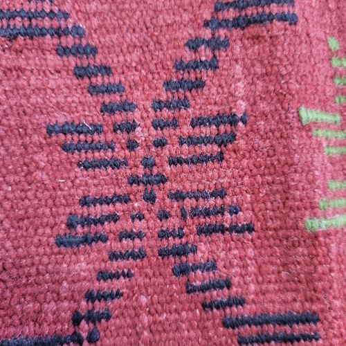 Vintage Handmade Moroccan Rug Tribal Floral Azilal Rug Berber Wool Carpet 6X3 - Picture 16 of 24