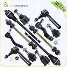 12x Front Suspension & Steering Kits Tie Rods For Chevrolet Silverado 1500 GMC