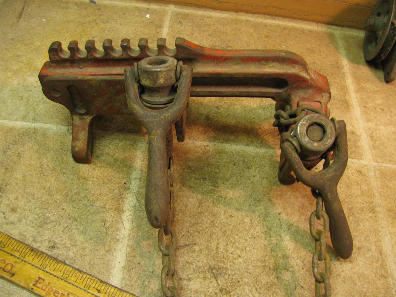 Ridgid 228 Soil Pipe Pusher Puller Bell 
