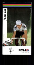 John Vos Autogrammkarte Original Signiert Radfahren + G 23874