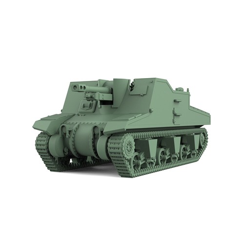 SS559 1/200/350/700 Militär Modellbausatz British Sexton I Selbstfahrpistole - Bild 2 von 32