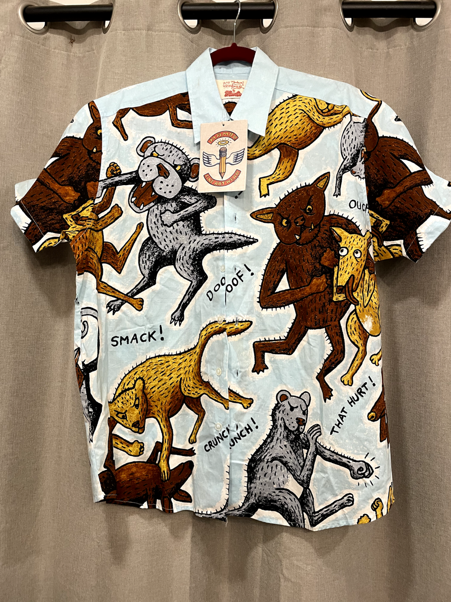 Maillot vintage personnalisé animal paintball pro ls chemise MADE in