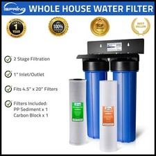 iSpring 2 stage Under Sink Whole House Water ...