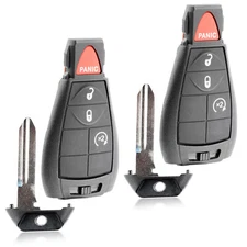 2 Keyless Entry Remote Fob for 2008 2009 2010 2011 2012 Dodge Charger IYZ-C01C