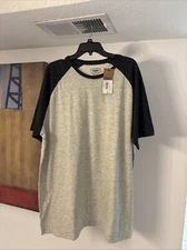 THE FOUNDRY SUPPLY Men’s T.SHIRT - Size 2XL US - Lime Inj Slub CB.